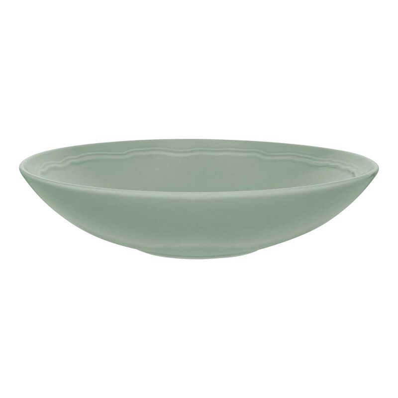 Casa Domani Florence Embossed Bowl 20x5cm Sage image number 0