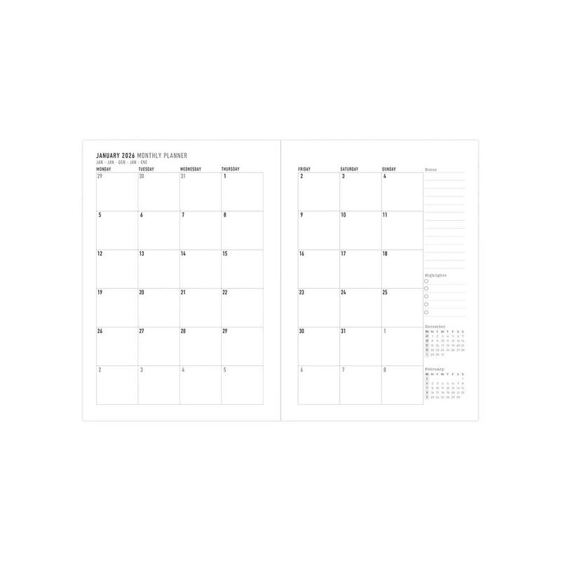 Letts of London Diary Conscious A5 WTV Rosewater 2026 image number 2