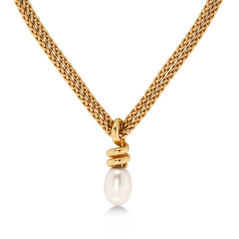 Edblad Swivel Necklace Pearl L image number 0