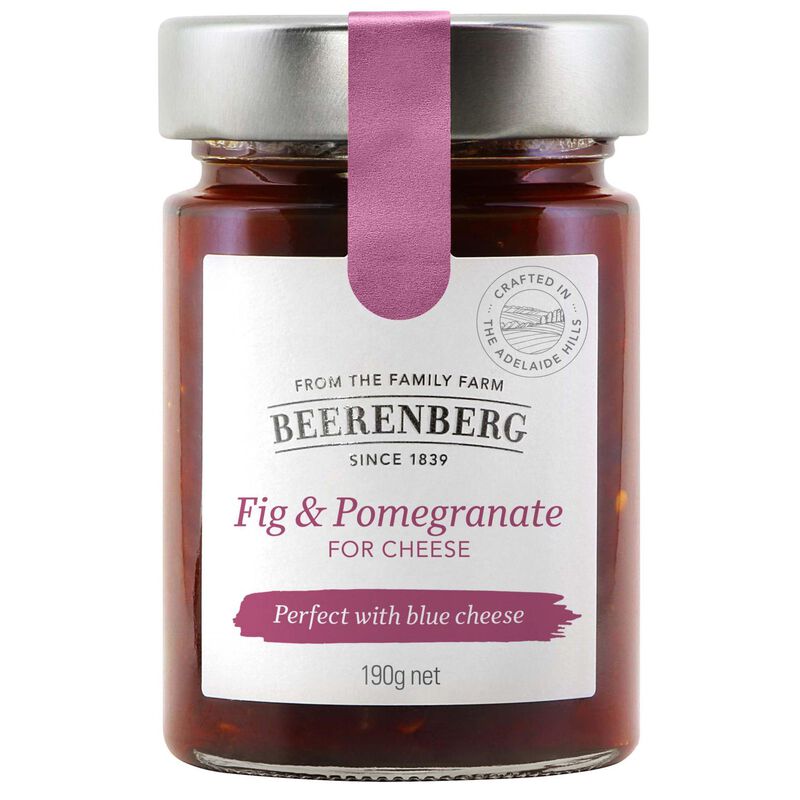 Beerenberg Fig & Pomegranate For Cheese 190g image number 0