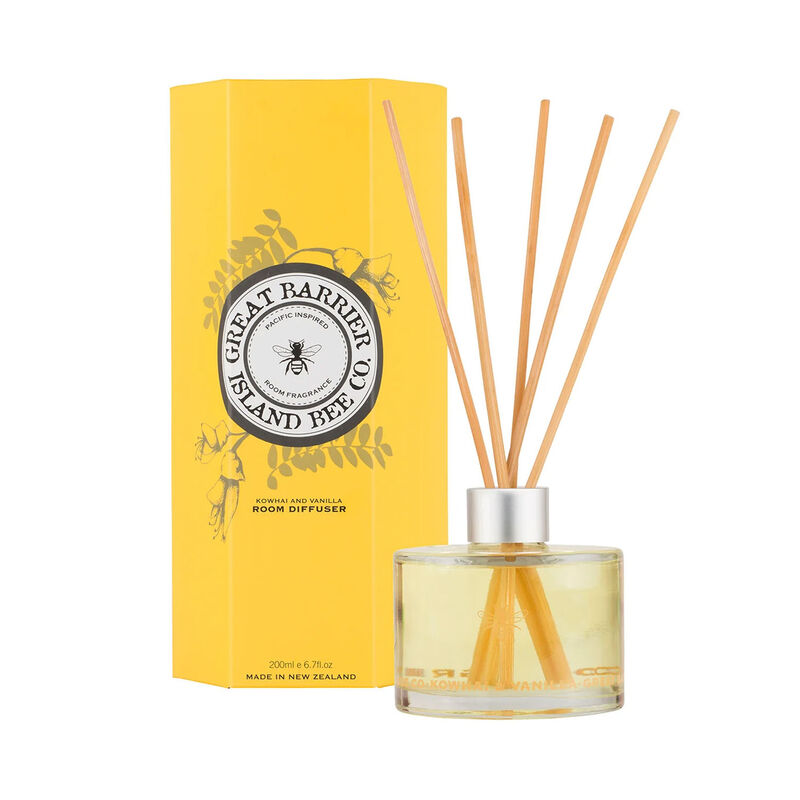 Great Barrier Island Bee Co Island Flowers Kowhai & Vanilla Diffuser 200ml image number 0