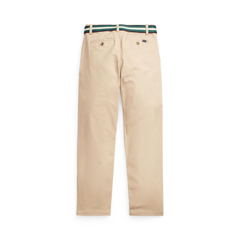 Polo Ralph Lauren Belted Slim Fit Stretch Twill Pant 8-16 image number 3