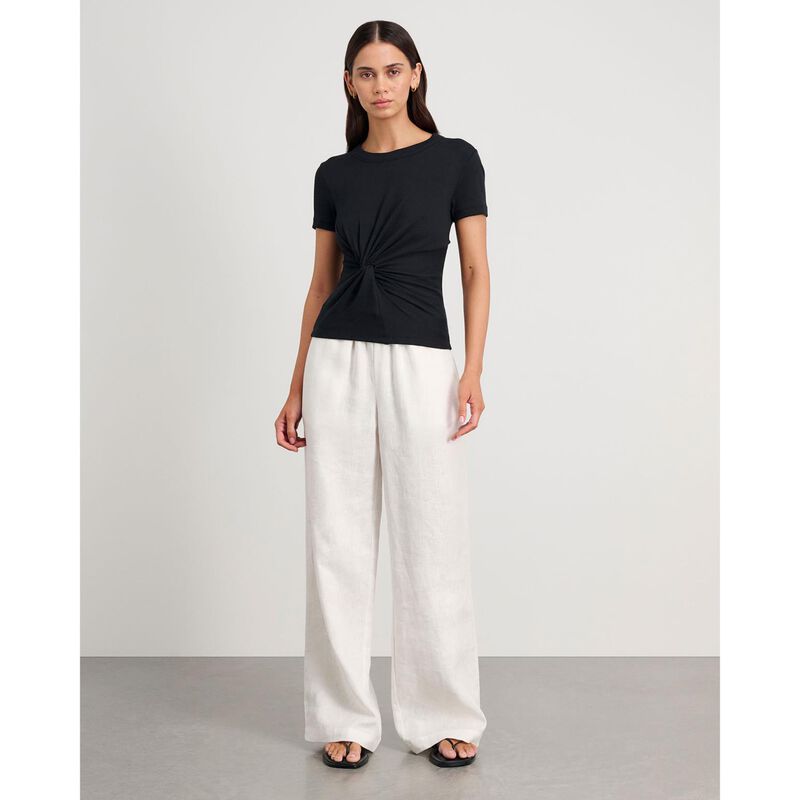 JAG Callie Twist Rib Tee image number 3