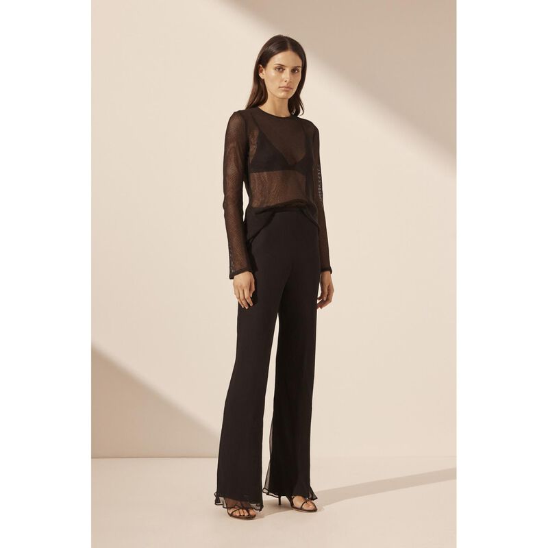 Shona Joy Claude Bias Cut Flared Pant image number 3