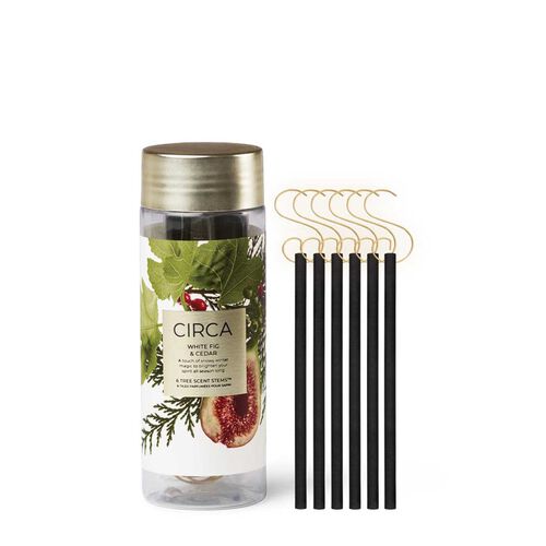 CIRCA 6 Christmas Tree Scent Stems - White Fig & Cedar