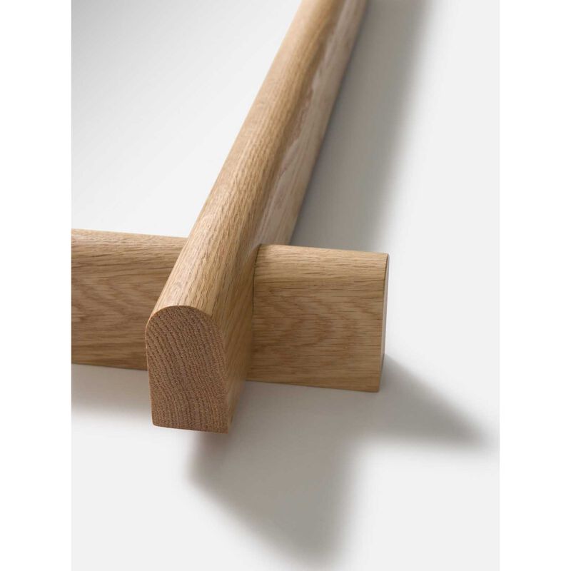 Citt&agrave; Lap Mirror Oak L 66x7x156cmh image number 2