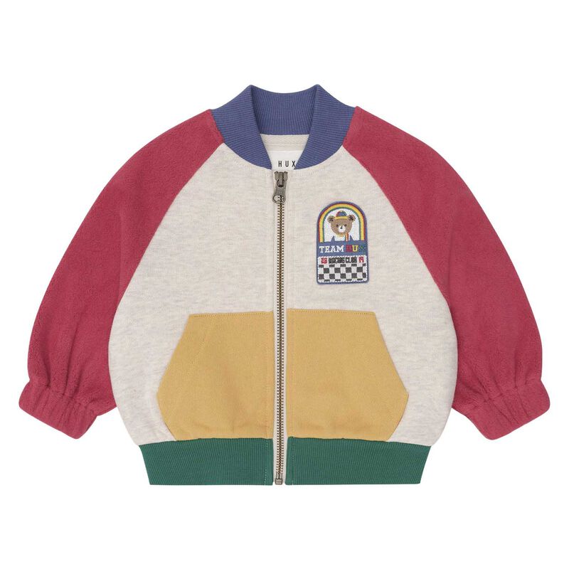 Huxbaby Hux Colour Block Zip Sweat 1-2Y image number 0