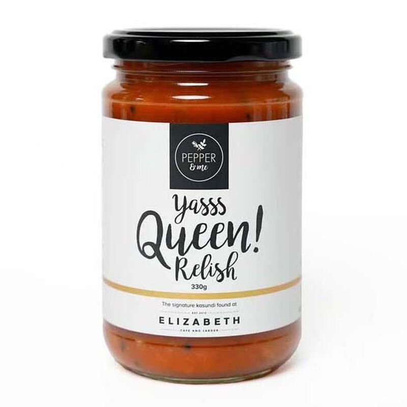 Pepper & Me Yasss Queen! Relish 330g image number 0