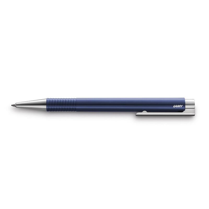 LAMY Logo Ballpoint Plastic With Metal Clip Blue image number 0