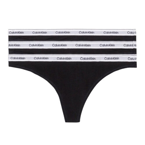 Calvin Klein Modern Logo Thong 3 Pack