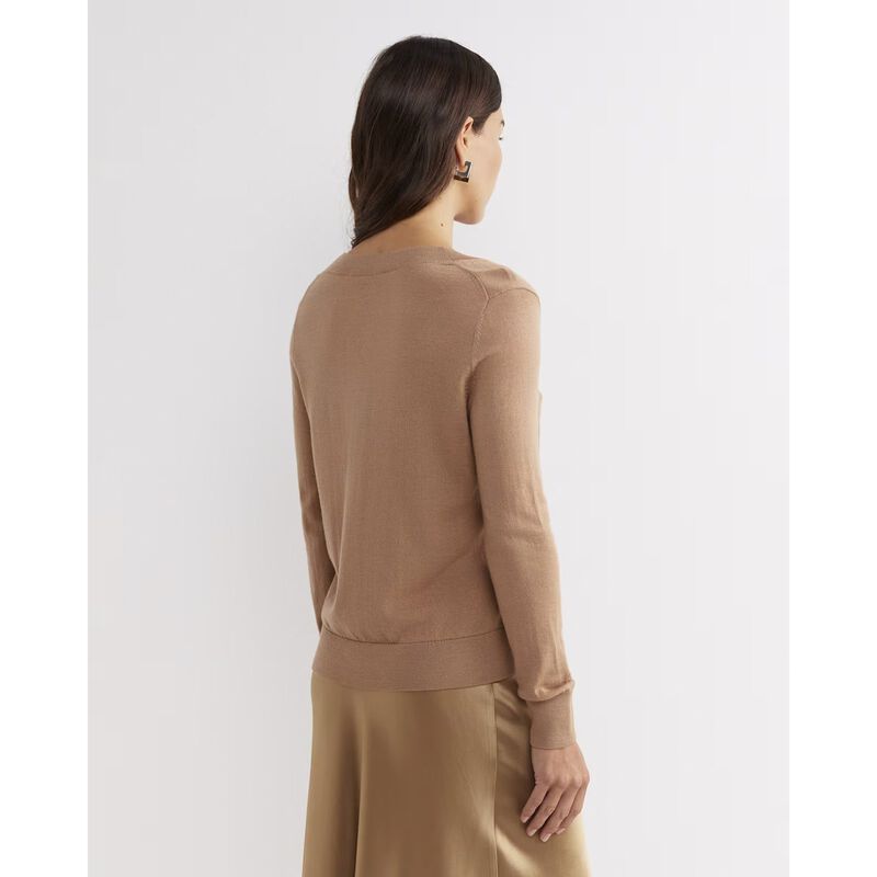 Sportscraft Francis Merino V Neck Knit image number 5