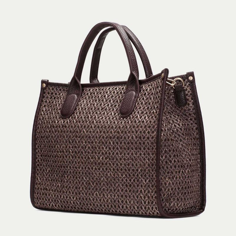 Hispanitas Bolsos Marrakech Raffia Shopper Bag image number 2