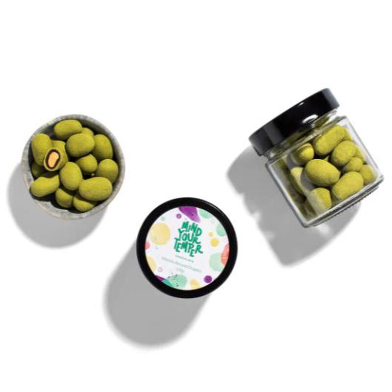 Mind Your Temper Matcha Almond Dragees 100g image number 0