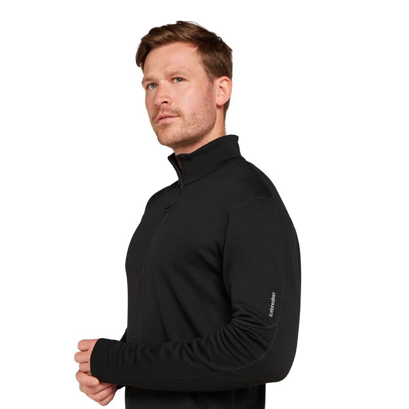 Icebreaker M Merino 360 RealFleece Elemental LS Half Zip image number 2