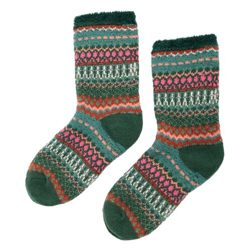 Seasalt Cornwall Cabin Socks Weaving Needle Dark Forage