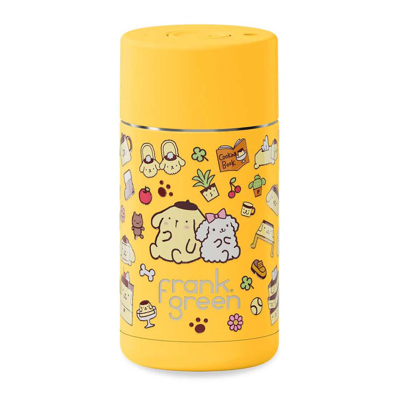 frank green 12oz Reusable Cup Pompompurin w Push Button Lid image number 3