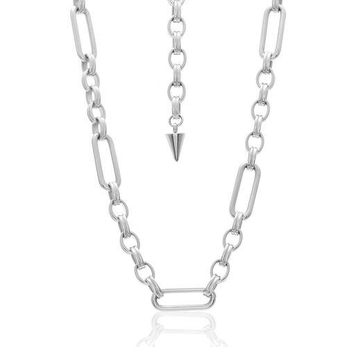 Silk & Steel Luxe Necklace