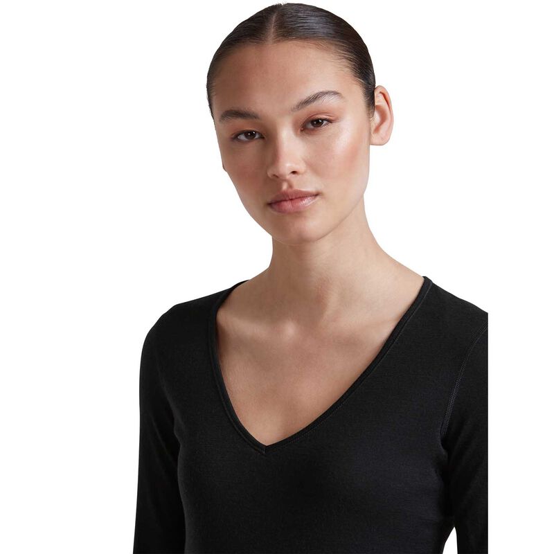Icebreaker W Merino 200 Oasis LS V Neck image number 2