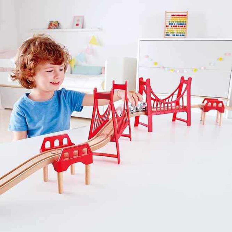 Hape Extended Double Suspension Bridge image number 1
