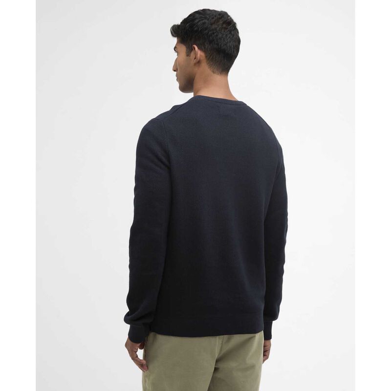 Barbour Essential Honeycomb Crew Neck Sweater image number 1