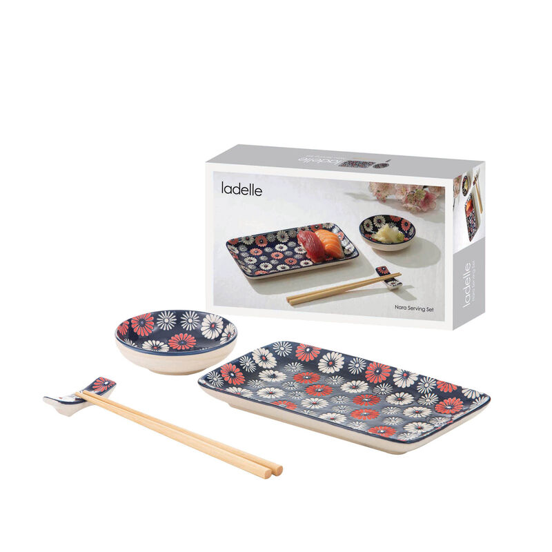 Ladelle Nara Flora Serving Set image number 1