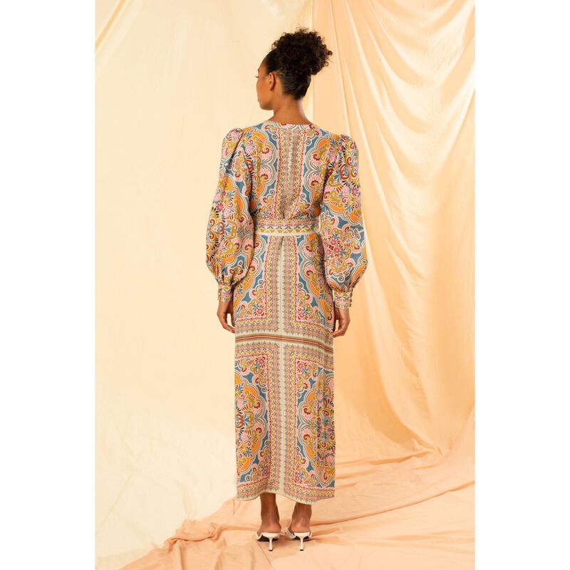 KACHEL Billie Maxi Shirt Dress image number 1