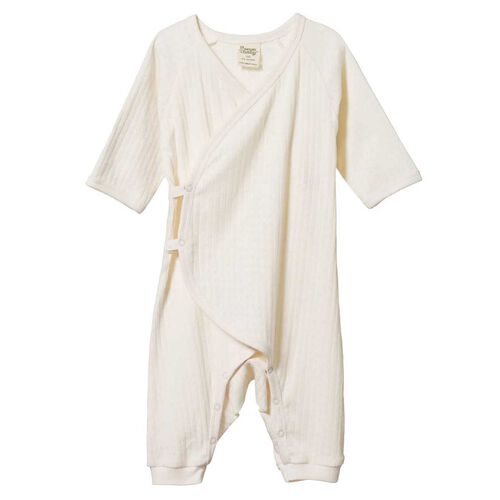 Nature Baby Kimono Stretch & Grow Pointelle