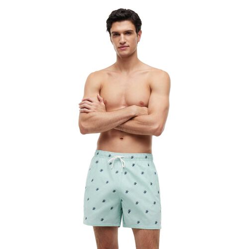 Tommy Hilfiger Ithaca Embroidery Mid Length Swim Shorts