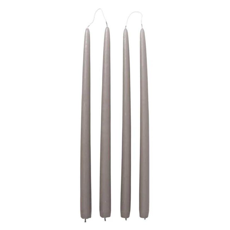 Broste Candle Taper Set Of 4 H380 - Linen image number 0