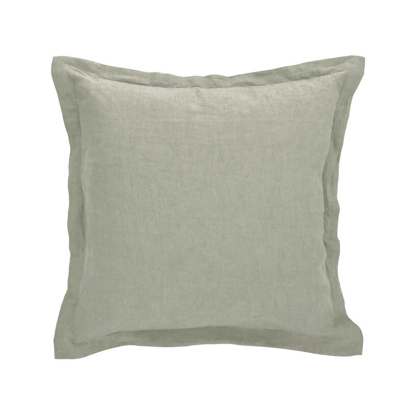 Amalfi Cove Linen Cushion BOM - Green image number 0