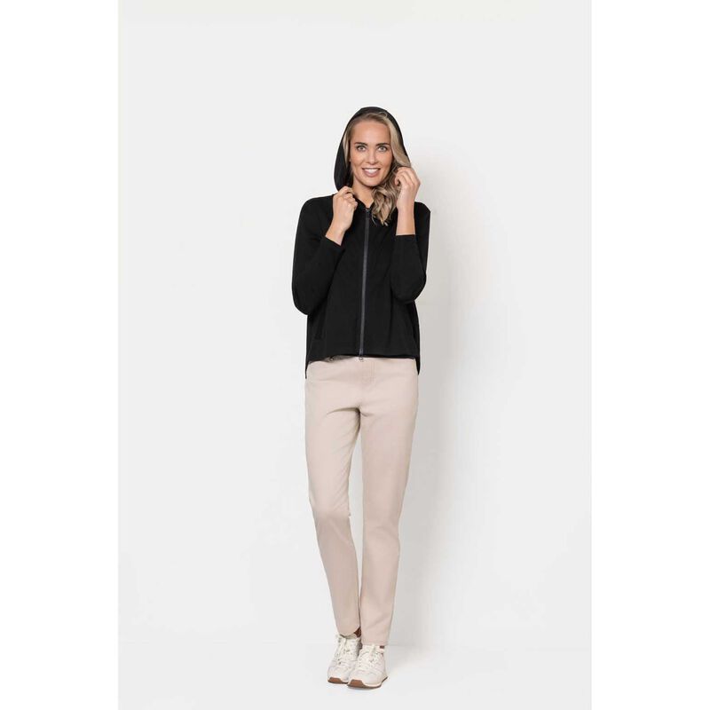 B Essentials by Ballantynes Hooded Zip Through image number 3