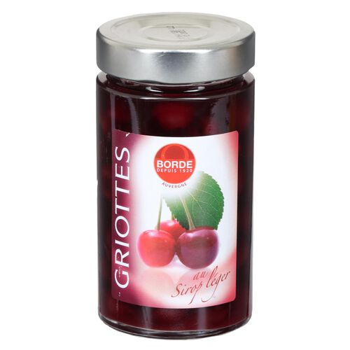 Borde Pitted Morello Cherries 345ml