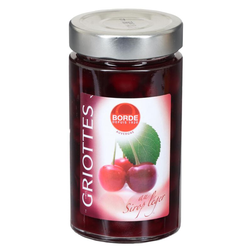 Borde Pitted Morello Cherries 345ml image number 0