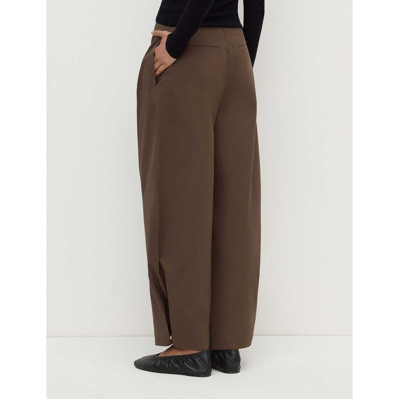 Assembly Label Jasmine Cotton Adjustable Barrel Leg Pant Military image number 1