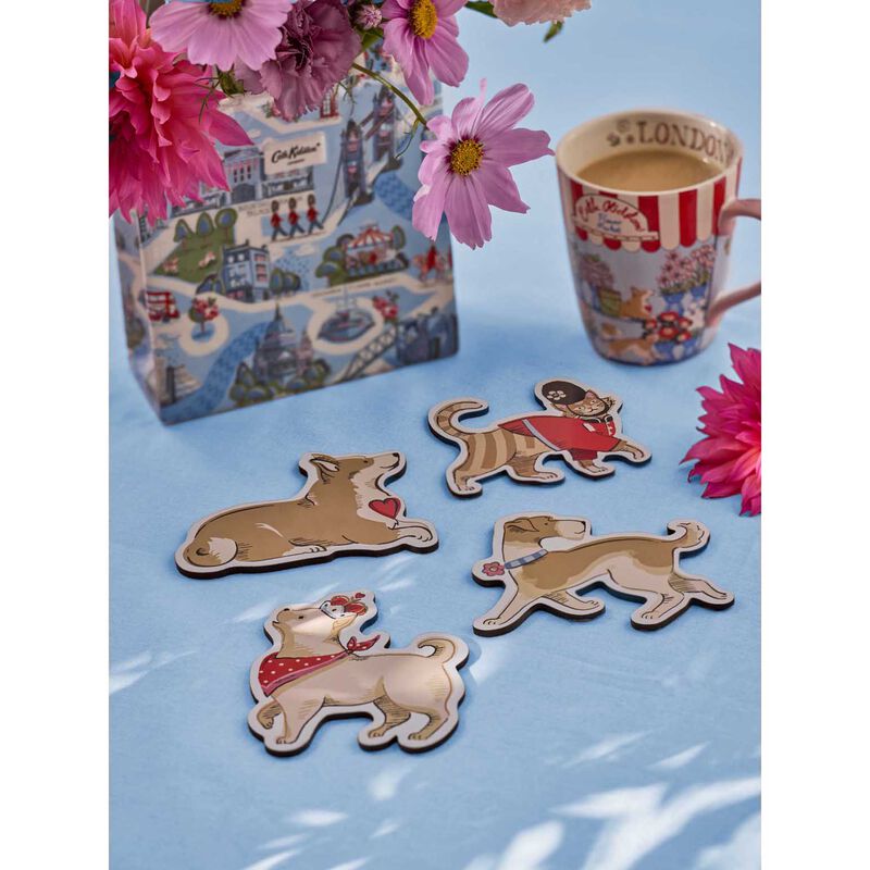Cath Kidston London Town Coasters Set of 4 image number 1