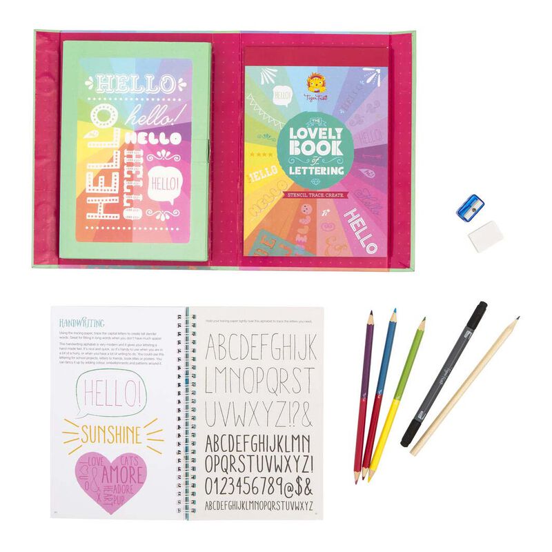 Tiger Tribe Lovely Book Of Lettering image number 3