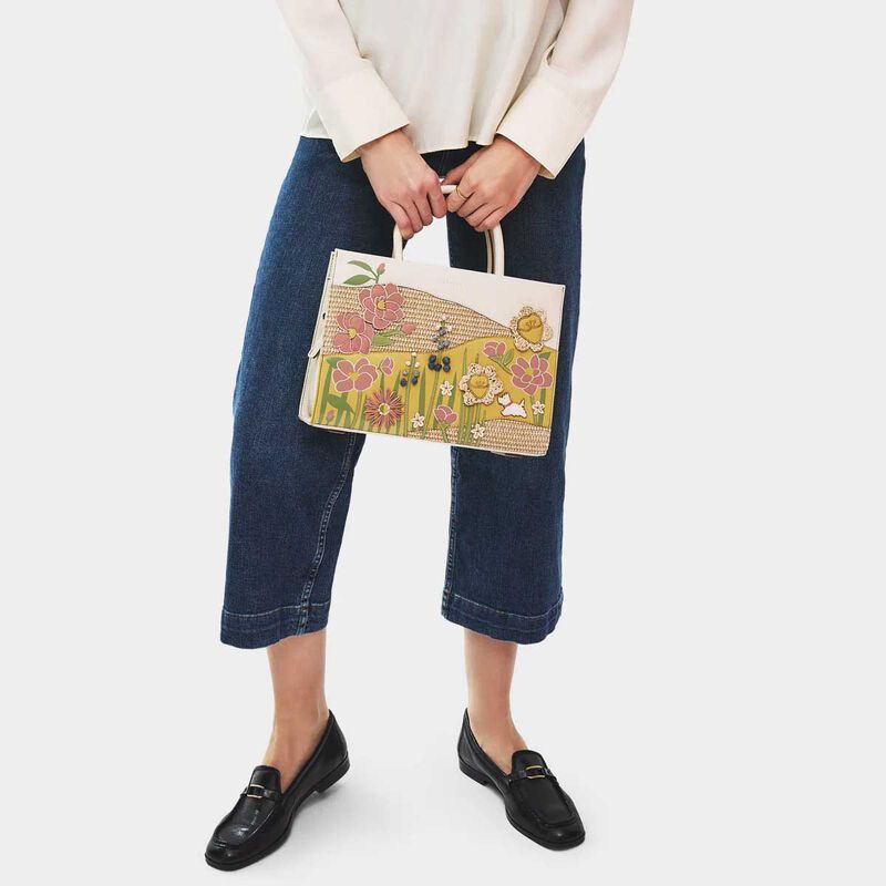 Radley Spring Blooms Medium Ziptop Multiway image number 1