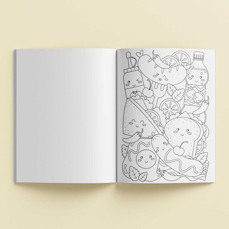 Hinkler&nbsp; Colouring Scented Stickers Totally Yummy - Kaleidoscope image number 3