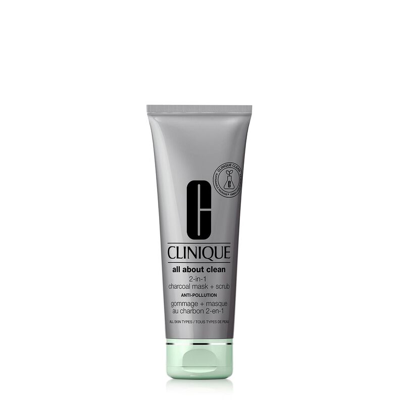 Clinique All About Clean&trade; 2-in-1 Charcoal Mask + Scrub image number 0
