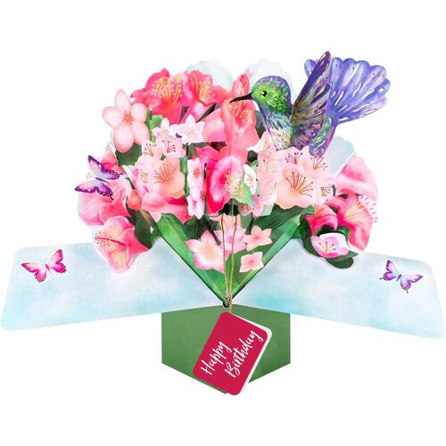 Antics Hummingbird Card