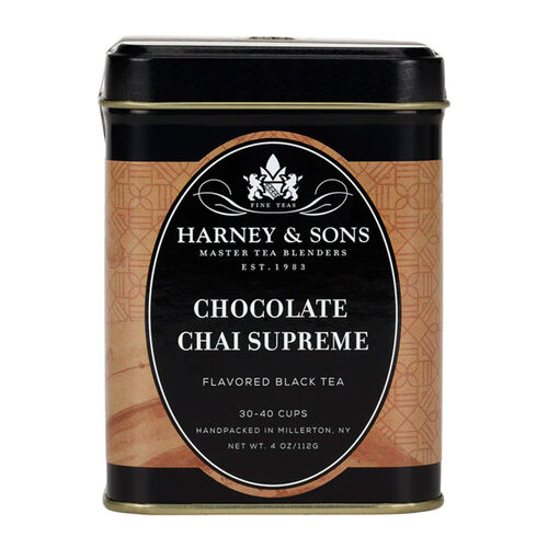 Harney & Sons Chocolate Chai Supreme Loose Leaf 4 oz. Tin