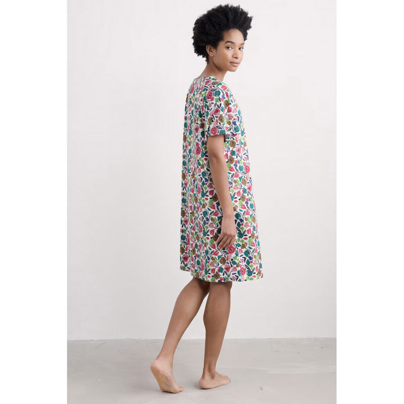 Seasalt Cornwall Day Star Nightdress Zennor Blooms Mix image number 1