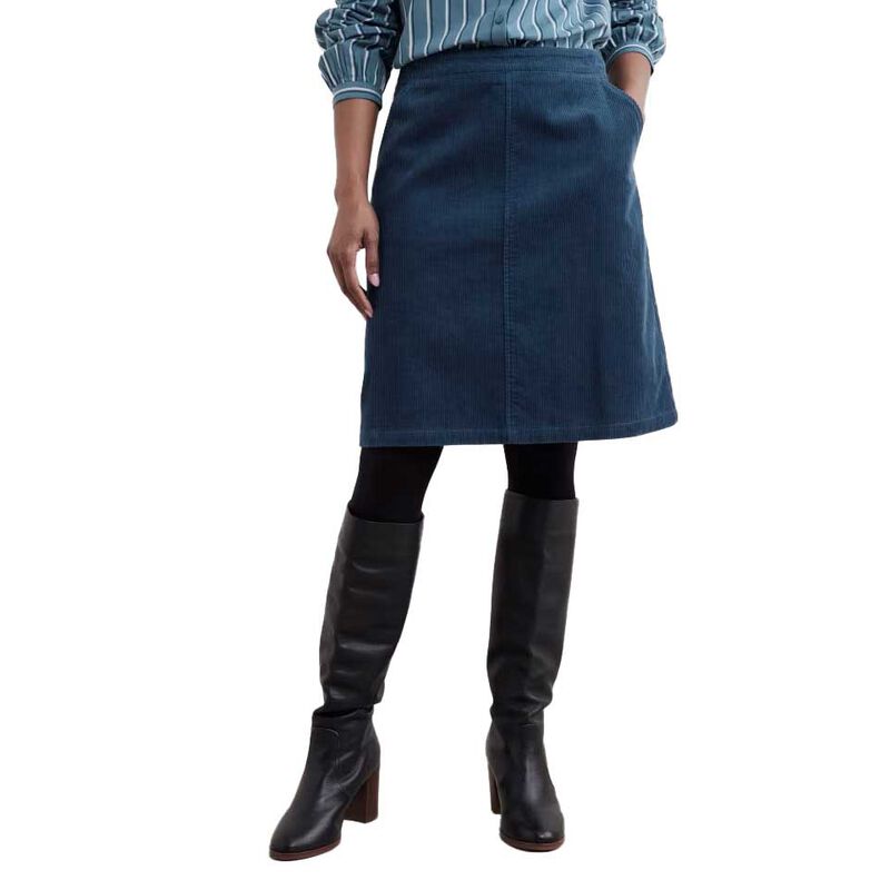 Seasalt Cornwall Dovetail Skirt Sea Cave image number 0