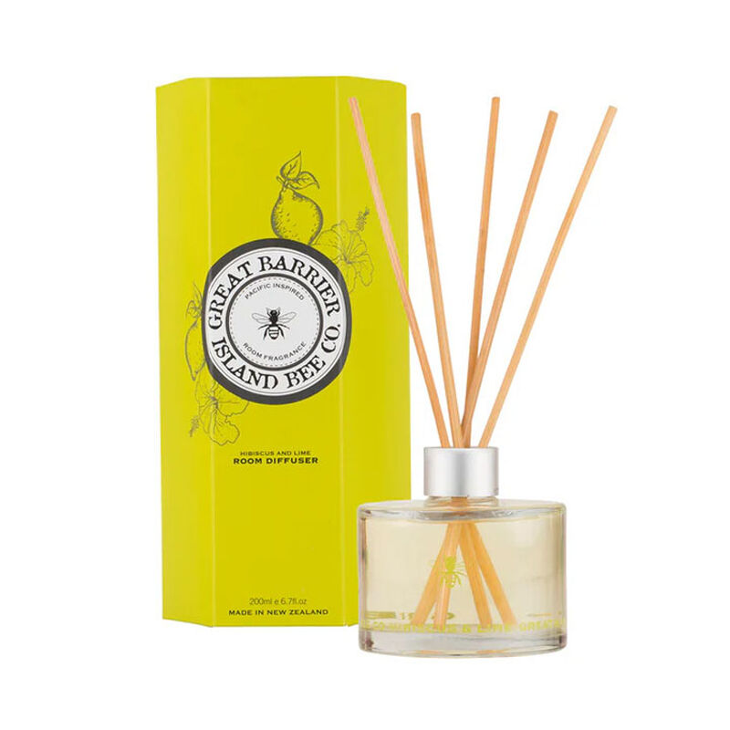 Great Barrier Island Bee Co Island Flowers Hibiscus & Lime Diffuser 200ml image number 0