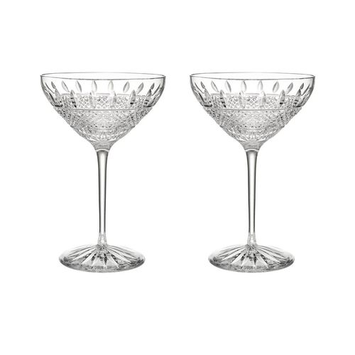 Waterford Crystal Irish Lace Martini Pair 300ml