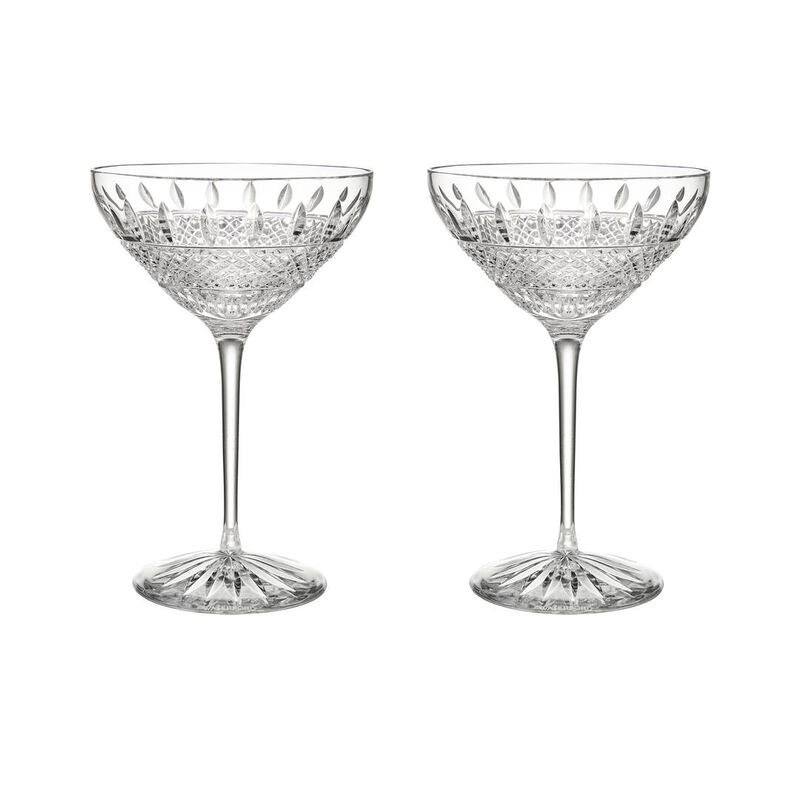 Waterford Crystal Irish Lace Martini Pair 300ml image number 0