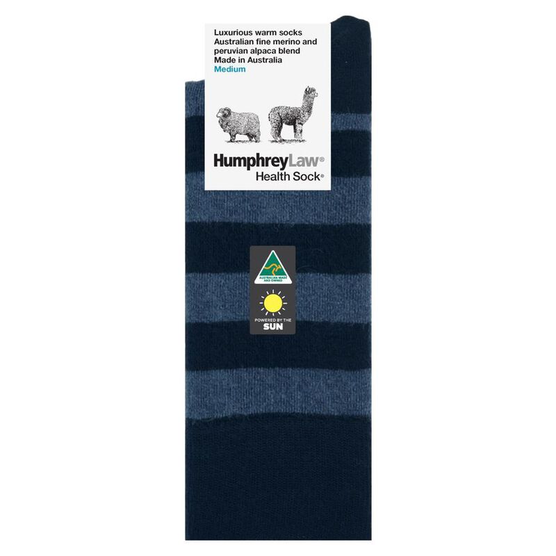 Humphrey Law Alpaca-Wool Stripe Sock - Small image number 3