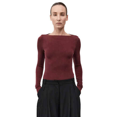 St. Agni Bateau Long Sleeve Jersey Top