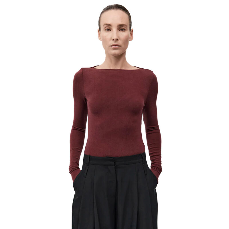St. Agni Bateau Long Sleeve Jersey Top image number 0