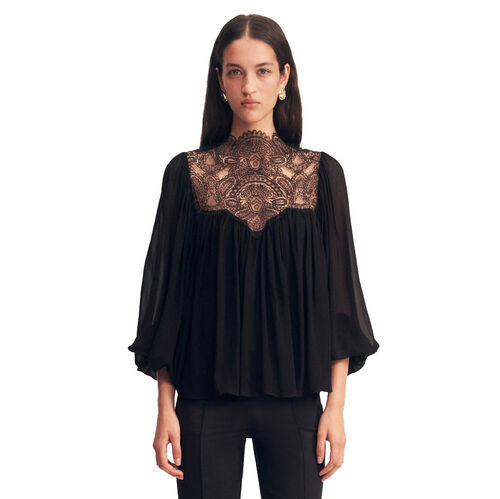 Shona Joy Emory Lace Blouse
